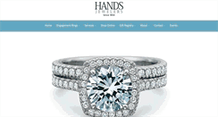 Desktop Screenshot of handsjewelers.com
